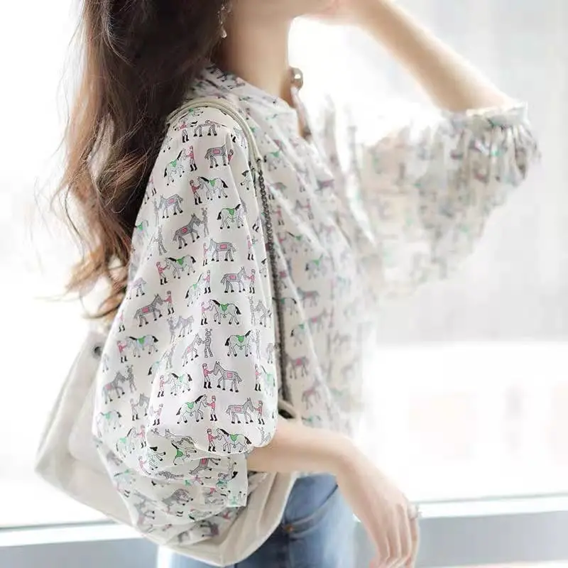 Women Formal Wear White Shirt - قميص نسائي رسمي وبلوزة نمط أبيض
