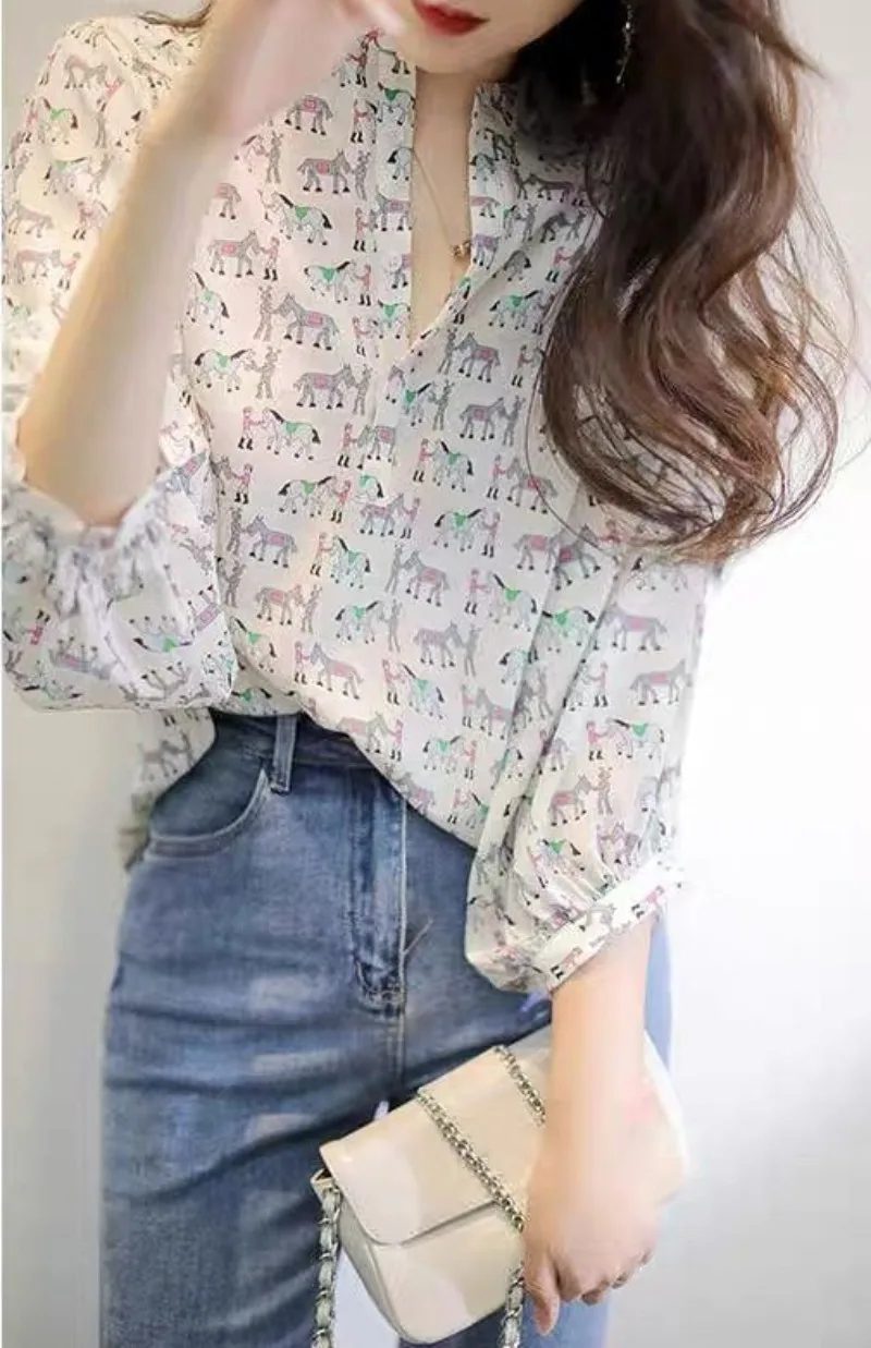 Women Formal Wear White Shirt - قمصان نسائية صيفية نصف كم للعمل،