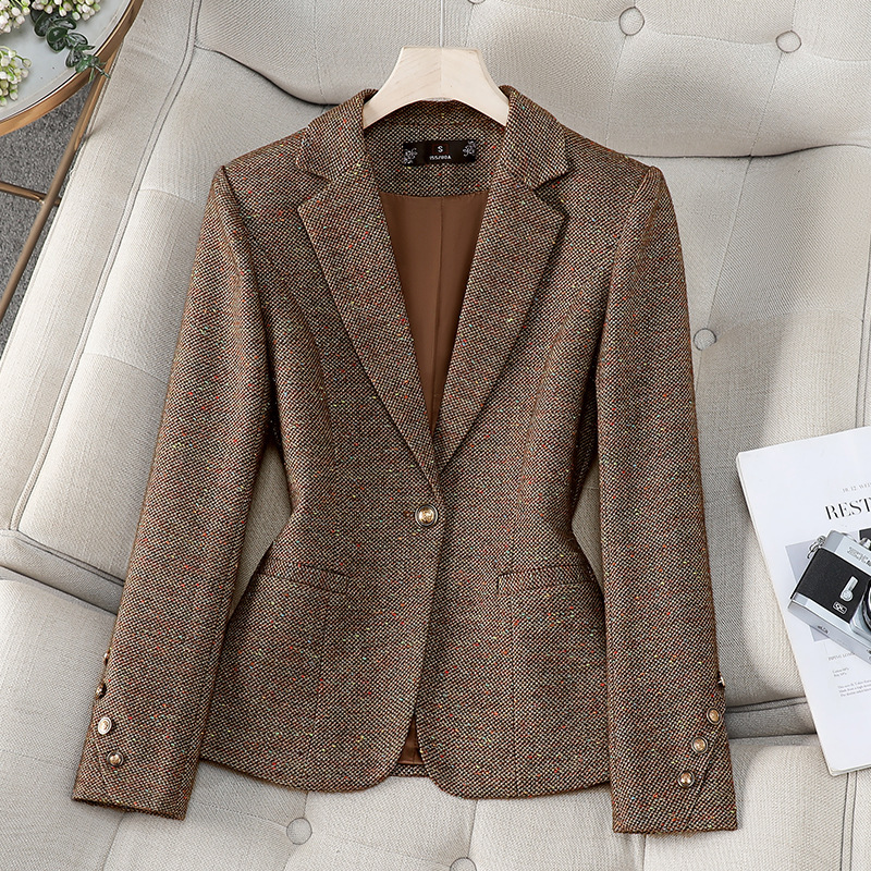 Women'S Office Formal Wear For Ladies - مكتب السيدات السترة المرأة سترة طويلة