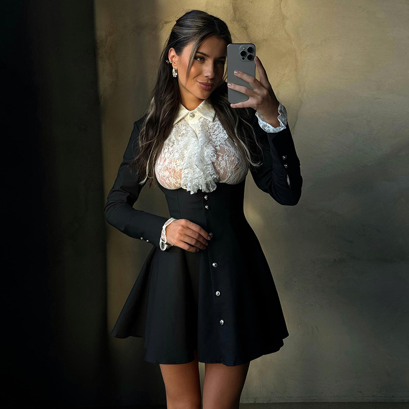Women Formal Wear White Shirt - الخريف المرأة البدلة تنورة مجموعة 2