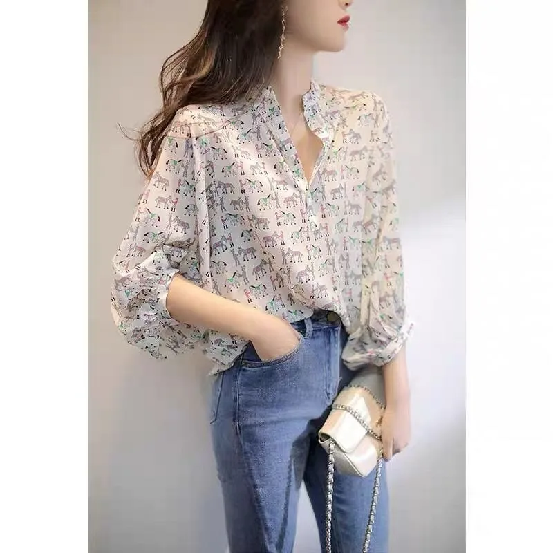 قميص نسائي رسمي وبلوزة نمط أبي - مراجعة Women Formal Wear White Shirt وسعره