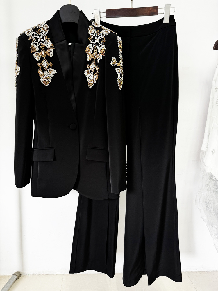 أحدث طقم بدلة نسائية من تصميم  - مراجعة Women'S Formal Wear Pants وسعره