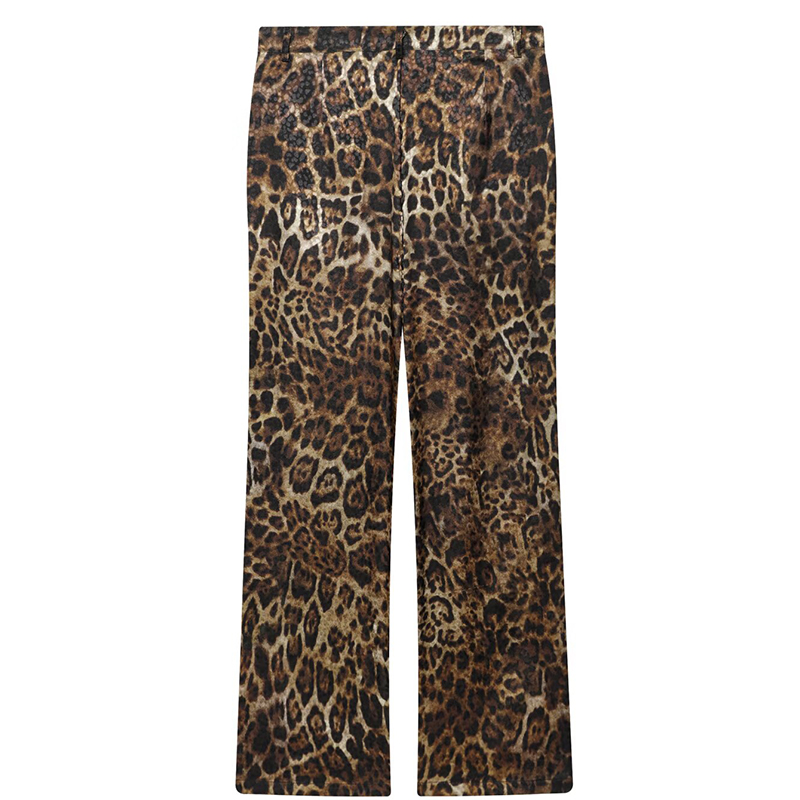 HXAO ليوبارد السراويل مجموعات  - مراجعة Women'S Formal Wear Pants وسعره