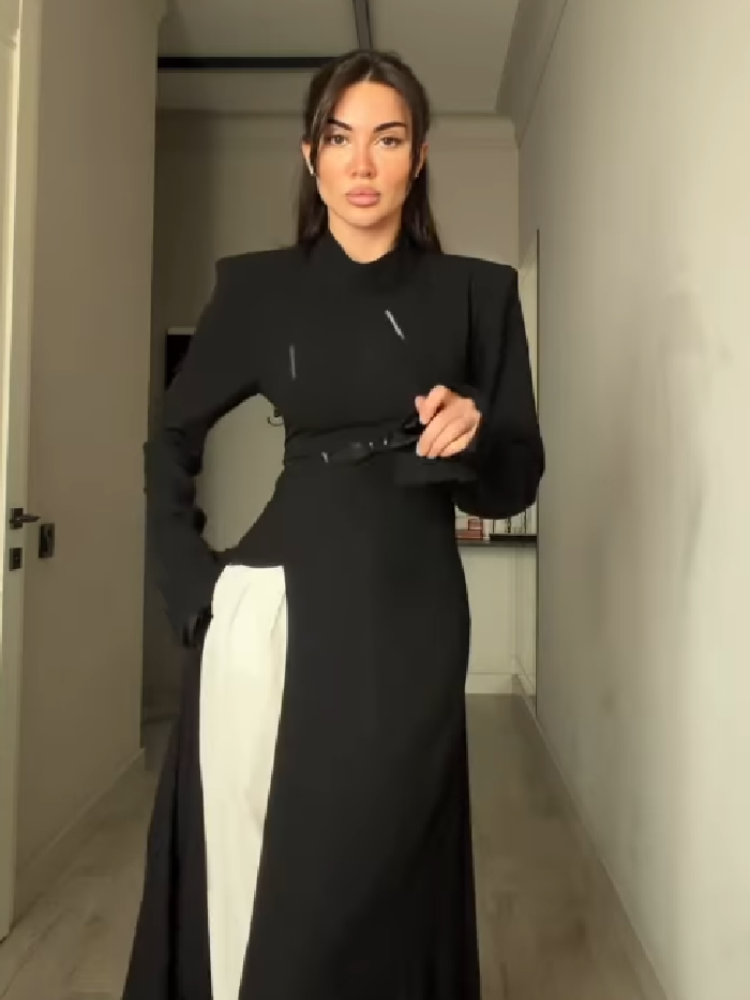 فستان نسائي أنيق طويل الأكمام  - مراجعة Women'S Office Formal Wear For Ladies وسعره