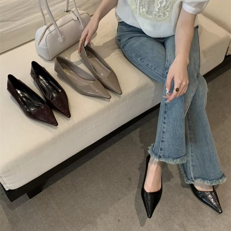 أحذية نسائية صيفية بمقدمة مدبب - مراجعة Women'S Work Fashion وسعره
