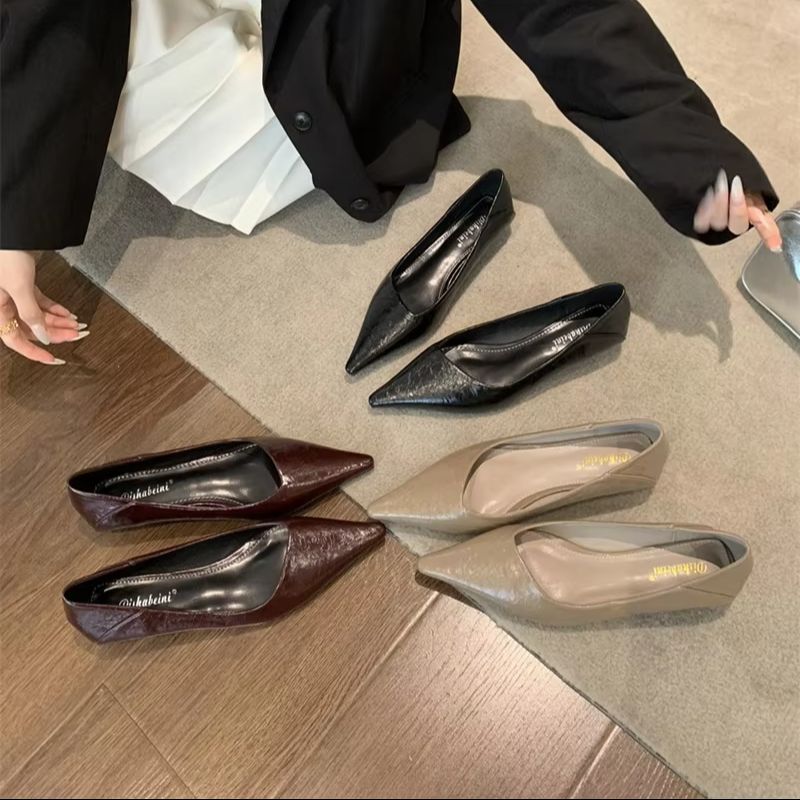 أحذية نسائية صيفية بمقدمة مدبب - مراجعة Women'S Work Fashion وسعره