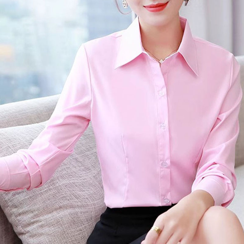 قمصان نسائية رسمية بيضاء ضيقة  - مراجعة Women Formal Wear White Shirt وسعره