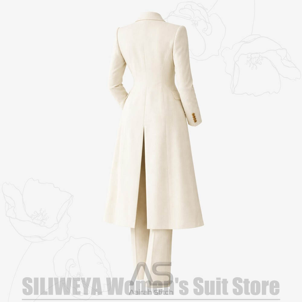 بدلة نسائية من 3 قطع معطف طويل - مراجعة Women'S Formal Wear For A Wedding وسعره