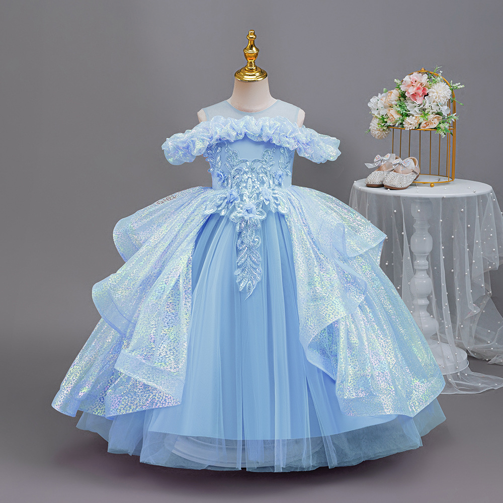 فستان فتاة الزهور الأنيق من HE - مراجعة Women'S Formal Wear For Girls وسعره