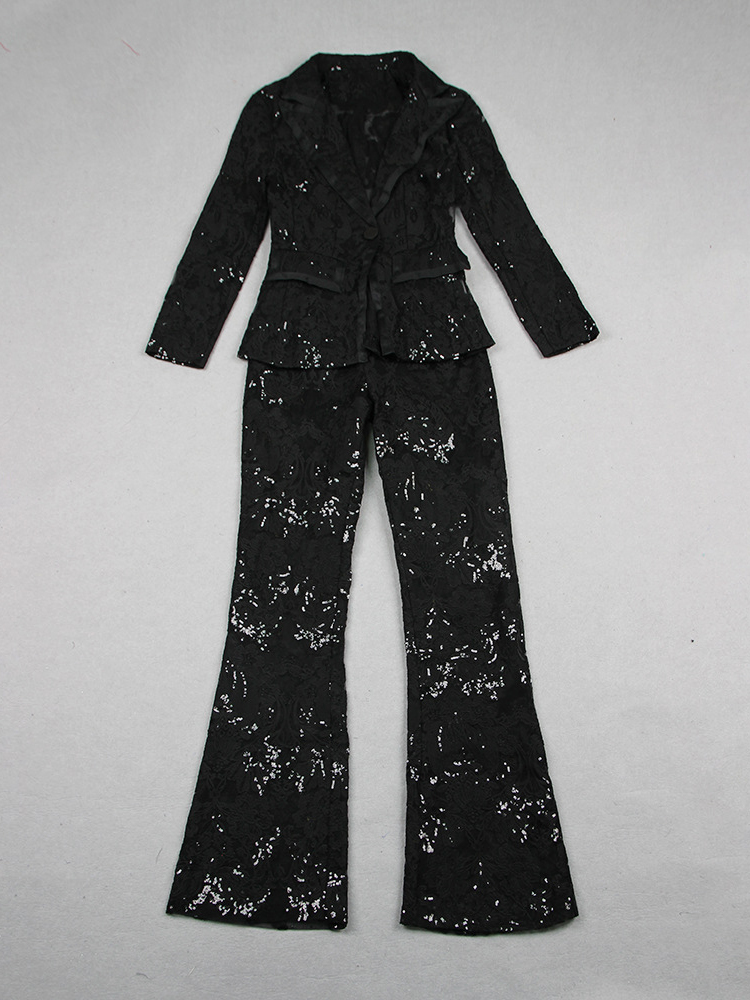 أحدث طقم بدلة نسائية من HIGH S - مراجعة Women'S Formal Wear Pants وسعره