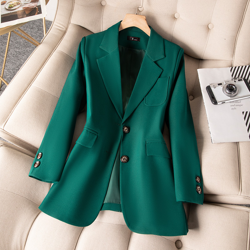 أزرق أسود أخضر المرأة معطف الس - مراجعة Women'S Office Formal Wear For Ladies وسعره