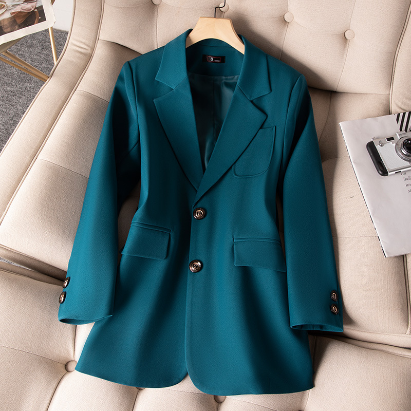 أزرق أسود أخضر المرأة معطف الس - مراجعة Women'S Office Formal Wear For Ladies وسعره